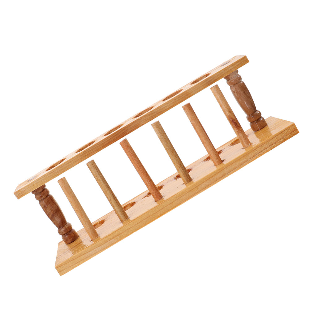 Centrifuge Tube Rack - Porta provette in legno naturale a