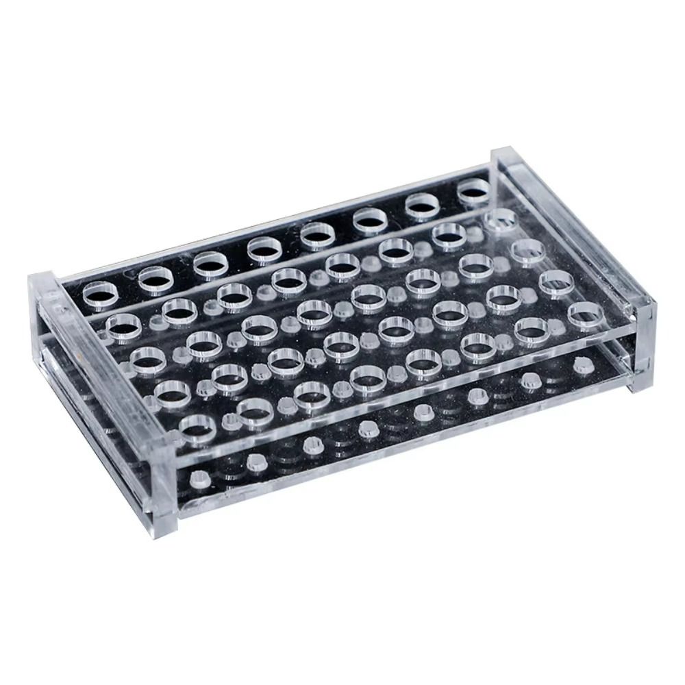 Centrifuge Tube Rack - Porta Provette in Acrilico Resistente Trasparente