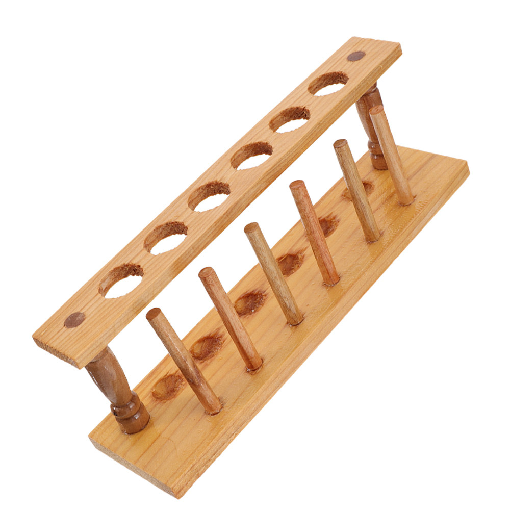 Porta provette in legno natura - Centrifuge Tube Rack recensione e prezzo