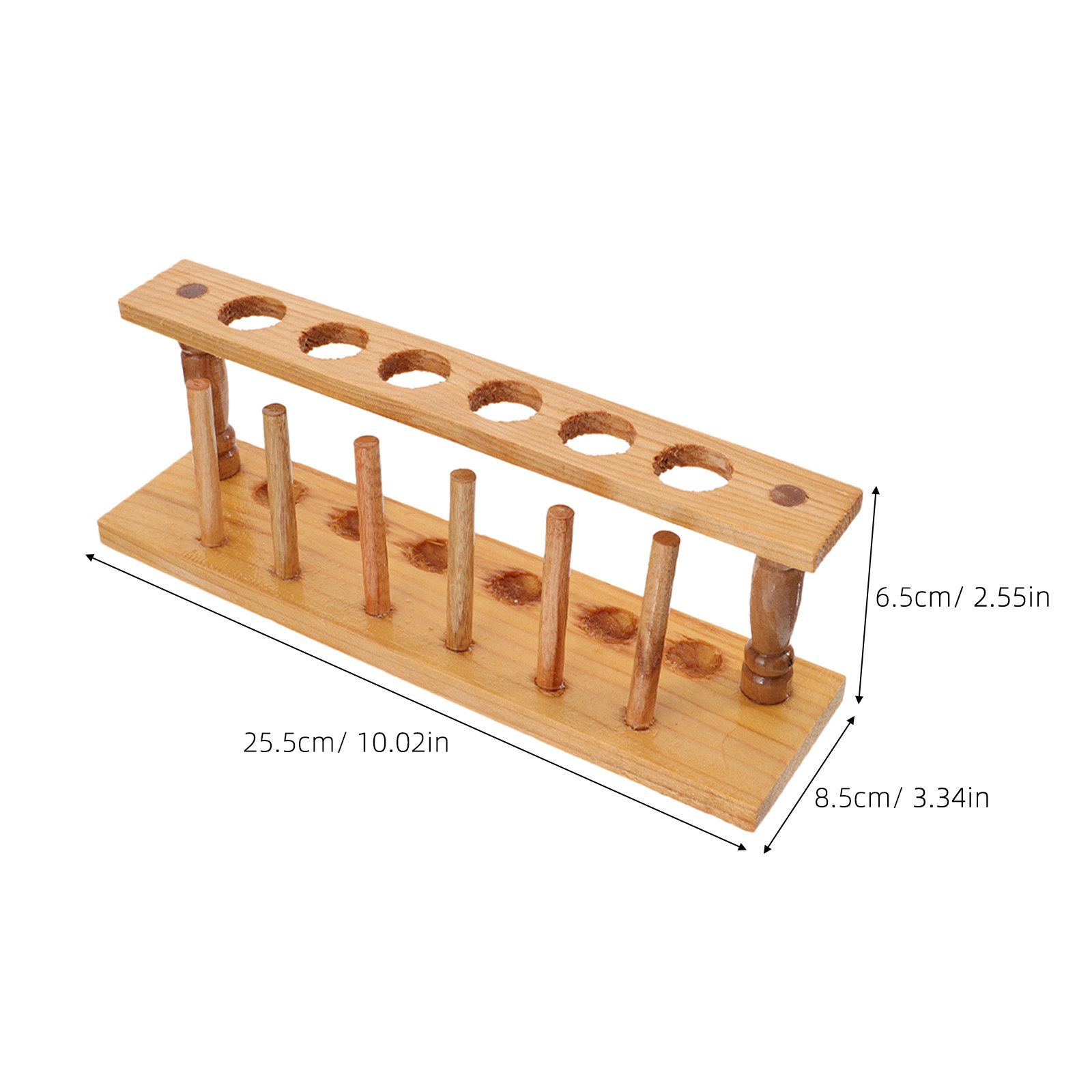 Porta provette in legno natura - Centrifuge Tube Rack recensione e prezzo