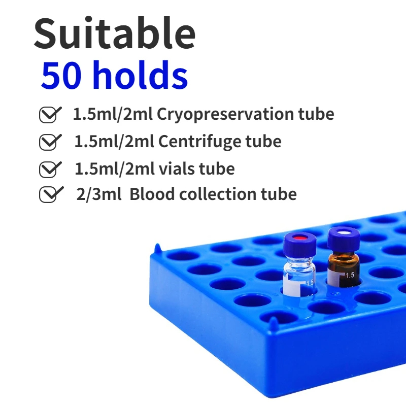 Portafiale in plastica 50 supp - Centrifuge Tube Rack recensione e prezzo