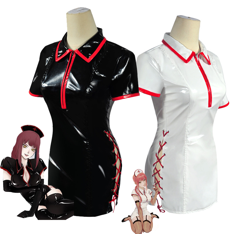 Anime Chainsaw Man Cosplay Cos - Medical Lab Uniform recensione e prezzo