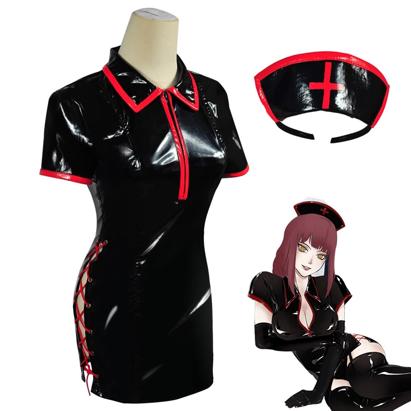Anime Chainsaw Man Cosplay Cos - Medical Lab Uniform recensione e prezzo
