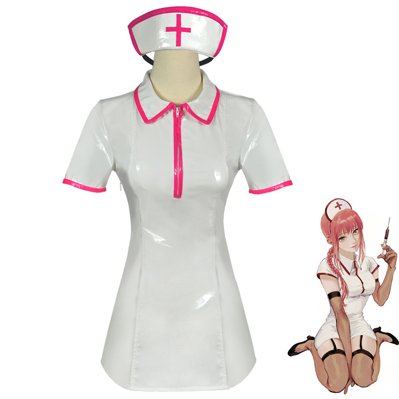 Anime Chainsaw Man Cosplay Cos - Medical Lab Uniform recensione e prezzo