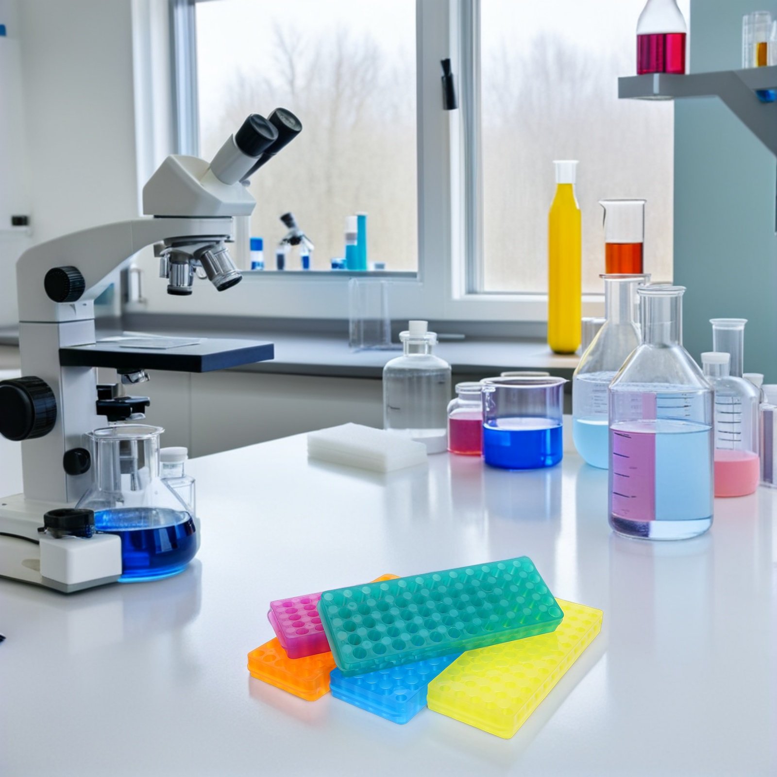 Porta Provette in Plastica per - Centrifuge Tube Rack recensione e prezzo